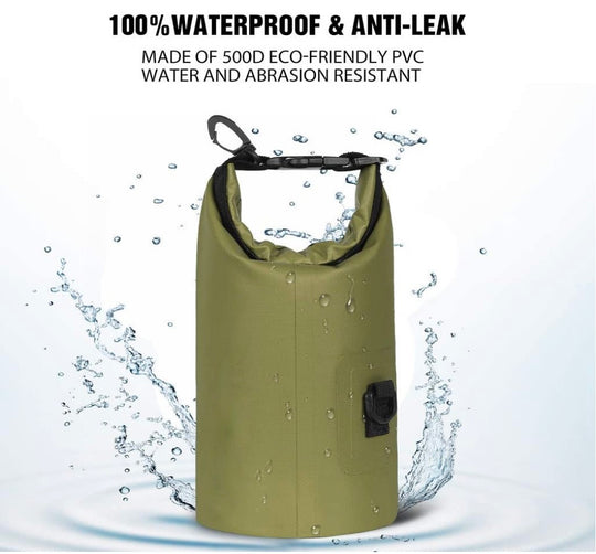 10L Dry Bag - Green