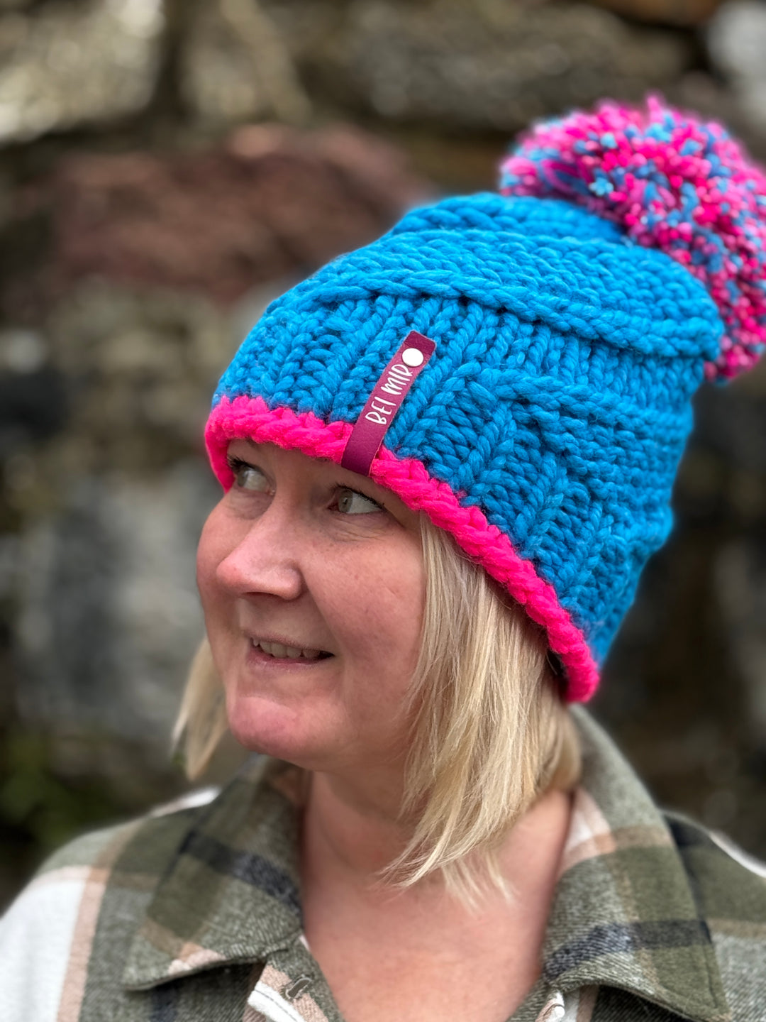 Bel-Mir Hand Made Wool Spiral Hats