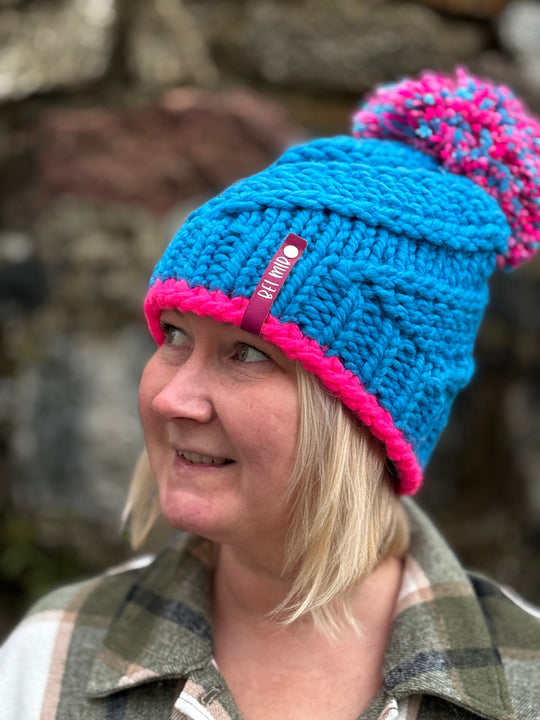 Bel-Mir Hand Made Wool Spiral Hats