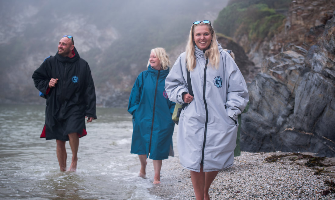 Cornwall Swim Company Swimming/Surfing/Sup Dry Changing Robe 